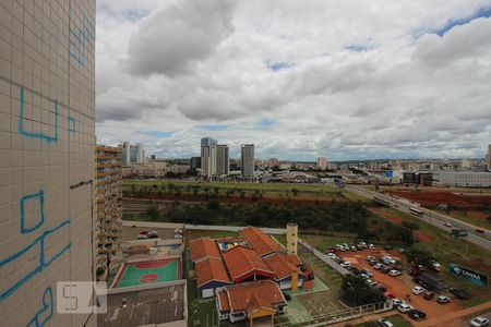 Vista da Sala de apartamento para alugar com 1 quarto, 33m² em Águas Claras, Brasília