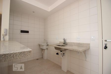 Cozinha e Área de Serviço de apartamento para alugar com 1 quarto, 33m² em Águas Claras, Brasília