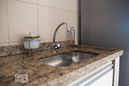 Cozinha de apartamento à venda com 2 quartos, 58m² em Vila Caraguatá, São Paulo