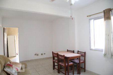 Detalhe Sala de apartamento para alugar com 3 quartos, 76m² em Aviação, Praia Grande