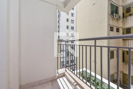 Varanda de apartamento para alugar com 1 quarto, 36m² em Santa Ifigênia, São Paulo