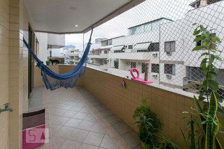 Varanda da Sala de apartamento para alugar com 2 quartos, 98m² em Recreio dos Bandeirantes, Rio de Janeiro