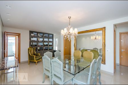 Sala de apartamento à venda com 3 quartos, 126m² em Vila da Serra, Nova Lima