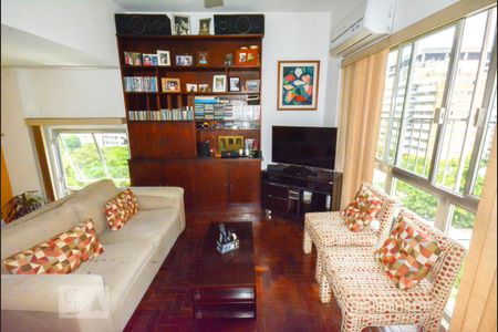 Sala de apartamento à venda com 3 quartos, 100m² em Botafogo, Rio de Janeiro