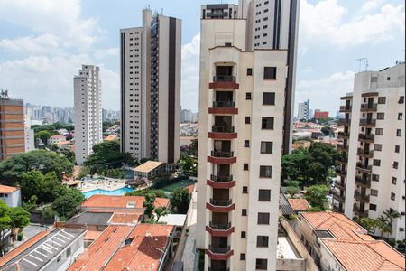 Vista da sala de apartamento para alugar com 3 quartos, 120m² em Vila Santo Estéfano, São Paulo