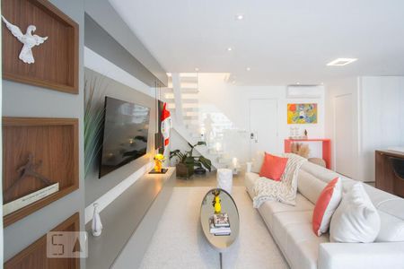 Sala de apartamento à venda com 2 quartos, 100m² em Campo Belo, São Paulo