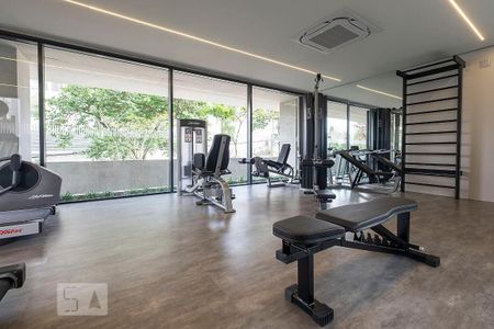 Academia de apartamento à venda com 1 quarto, 48m² em Jardim das Bandeiras, São Paulo