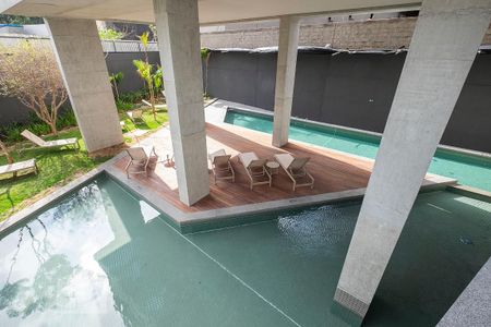 Piscina de apartamento à venda com 1 quarto, 48m² em Jardim das Bandeiras, São Paulo