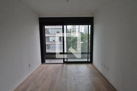 Sala de apartamento à venda com 1 quarto, 48m² em Jardim das Bandeiras, São Paulo
