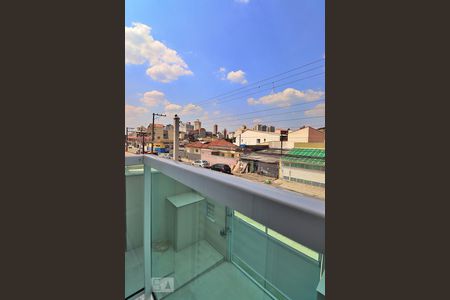 Sacada do Quarto 1 de apartamento para alugar com 2 quartos, 44m² em Vila São Pedro, Santo André