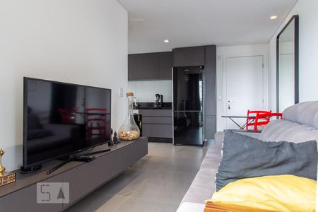 Sala de apartamento para alugar com 1 quarto, 40m² em Rebouças, Curitiba