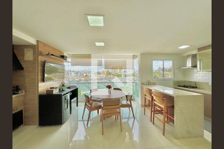 Espaço Gourmet de apartamento à venda com 3 quartos, 132m² em Jardim do Mar, São Bernardo do Campo