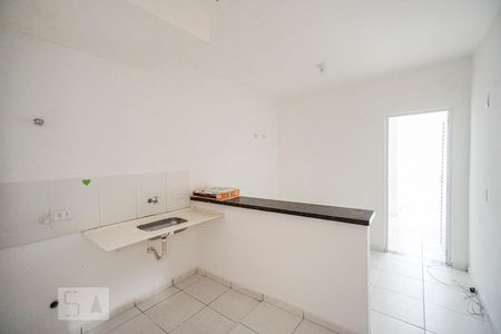 Sala e cozinha de apartamento para alugar com 1 quarto, 40m² em Belenzinho, São Paulo