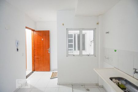 Sala e cozinha de apartamento para alugar com 1 quarto, 40m² em Belenzinho, São Paulo