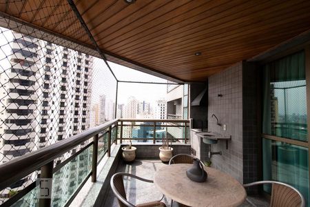 Varanda da Sala de apartamento para alugar com 4 quartos, 208m² em Santana, São Paulo