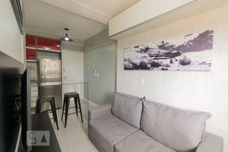 Sala de apartamento para alugar com 1 quarto, 31m² em Sul (águas Claras), Brasília