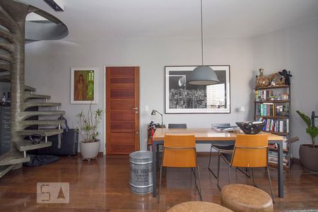 Sala de apartamento para alugar com 1 quarto, 110m² em Perdizes, São Paulo