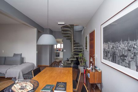 Sala de apartamento para alugar com 1 quarto, 110m² em Perdizes, São Paulo