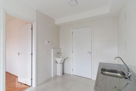 Sala e Cozinha de apartamento para alugar com 1 quarto, 26m² em Cambuci, São Paulo