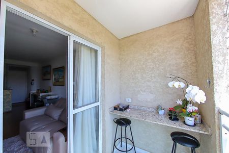 Sacada da Sala de apartamento para alugar com 2 quartos, 57m² em Vila Silveira, Guarulhos