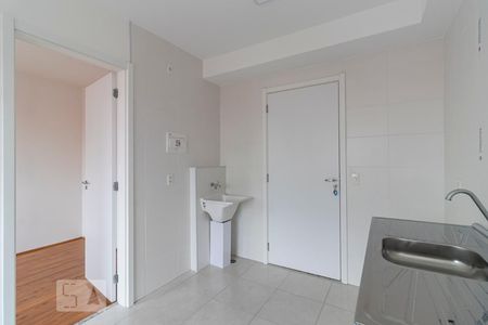 Sala e Cozinha de apartamento para alugar com 1 quarto, 26m² em Cambuci, São Paulo