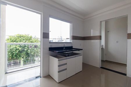 Cozinha de apartamento para alugar com 2 quartos, 40m² em Chácara Mafalda, São Paulo