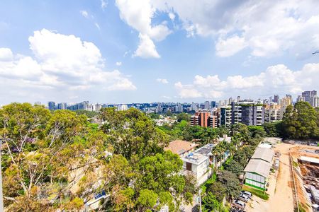 Vista da Sala de apartamento à venda com 1 quarto, 24m² em Paraiso do Morumbi, São Paulo