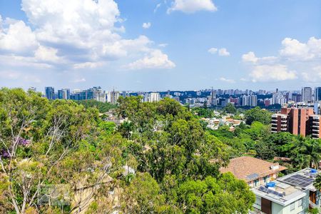 Vista da Sala de apartamento à venda com 1 quarto, 24m² em Paraiso do Morumbi, São Paulo