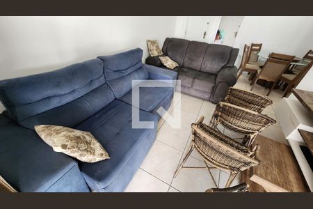 Sala de apartamento para alugar com 2 quartos, 98m² em Gonzaga, Santos