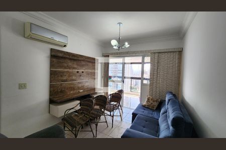 Sala de apartamento para alugar com 2 quartos, 98m² em Gonzaga, Santos