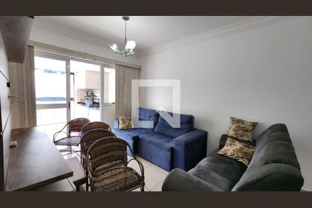 Sala de apartamento para alugar com 2 quartos, 98m² em Gonzaga, Santos