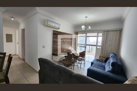 Sala de apartamento para alugar com 2 quartos, 98m² em Gonzaga, Santos