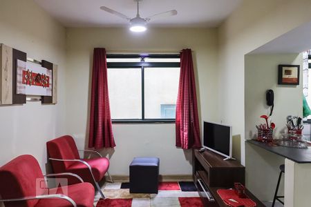 Sala de apartamento para alugar com 1 quarto, 35m² em Vila Monte Alegre, Ribeirão Preto