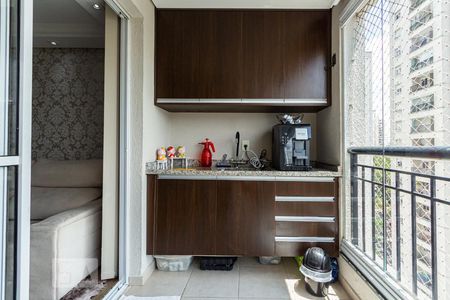 Varanda da Sala de apartamento à venda com 3 quartos, 70m² em Vila Suzana, São Paulo