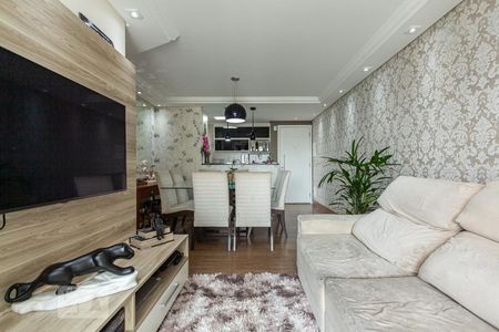 Sala de apartamento à venda com 3 quartos, 70m² em Vila Suzana, São Paulo