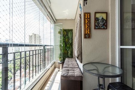 Varanda da Sala de apartamento à venda com 3 quartos, 70m² em Vila Suzana, São Paulo