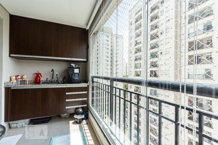 Varanda da Sala de apartamento à venda com 3 quartos, 70m² em Vila Suzana, São Paulo