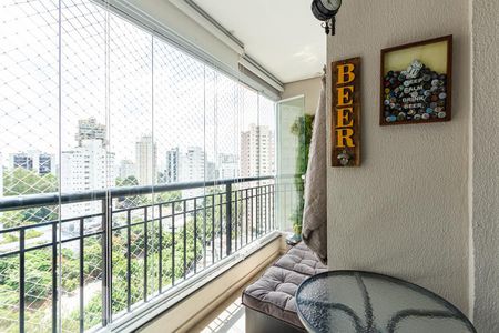 Varanda da Sala de apartamento à venda com 3 quartos, 70m² em Vila Suzana, São Paulo