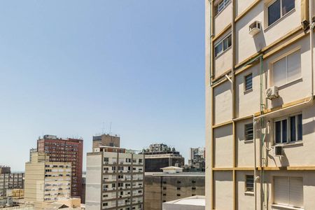 Vista da Sala de kitnet/studio para alugar com 1 quarto, 36m² em Centro Histórico, Porto Alegre