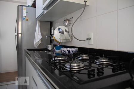 Cozinha de apartamento à venda com 1 quarto, 40m² em Vila Itapura, Campinas