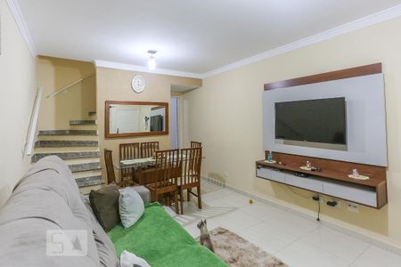 Sala de Estar de casa à venda com 2 quartos, 77m² em Jardim Esmeralda, São Paulo
