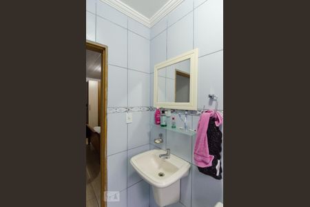 Banheiro da suíte de casa à venda com 2 quartos, 116m² em Centro, São Bernardo do Campo