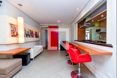 Sala de apartamento à venda com 3 quartos, 129m² em Paraíso, São Paulo