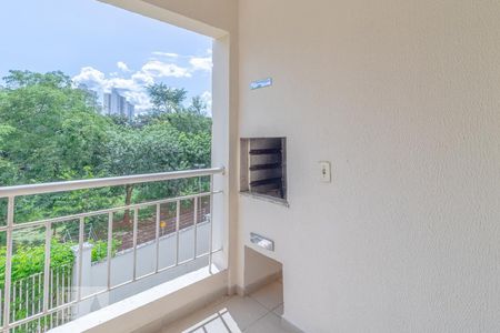 Varanda da Sala de apartamento para alugar com 3 quartos, 92m² em Residencial Celina Park, Goiânia