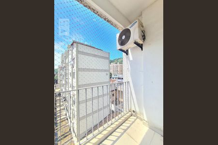 Varanda de apartamento à venda com 2 quartos, 55m² em Riachuelo, Rio de Janeiro