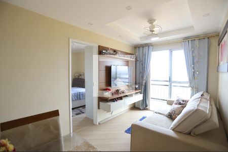 Sala de apartamento para alugar com 3 quartos, 69m² em Jardim Santa Helena, Suzano