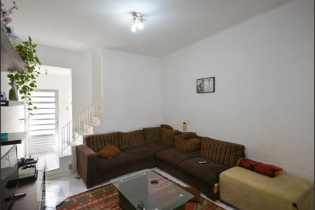 Sala de casa de condomínio para alugar com 1 quarto, 75m² em Cambuci, São Paulo