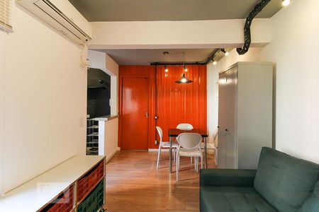 Sala de apartamento para alugar com 1 quarto, 40m² em Bigorrilho, Curitiba