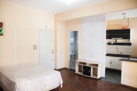 Sala/Quarto de kitnet/studio à venda com 1 quarto, 34m² em Centro, São Paulo