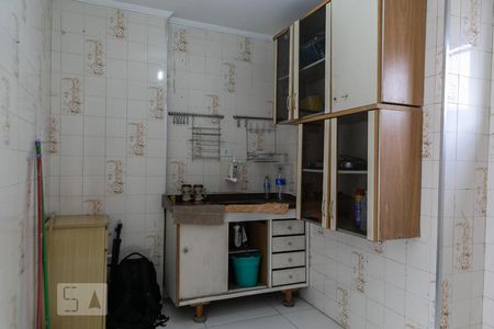 Cozinha de kitnet/studio para alugar com 1 quarto, 35m² em Itararé, Santos